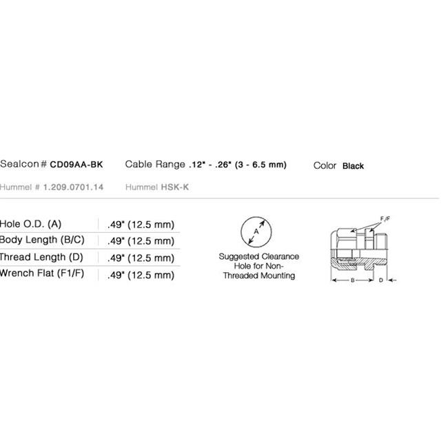 Hummel AG HM-32-SS-B electronic component product image