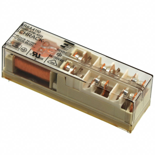 TE Connectivity Potter & Brumfield Relays SR6B6K24 electronic component product image