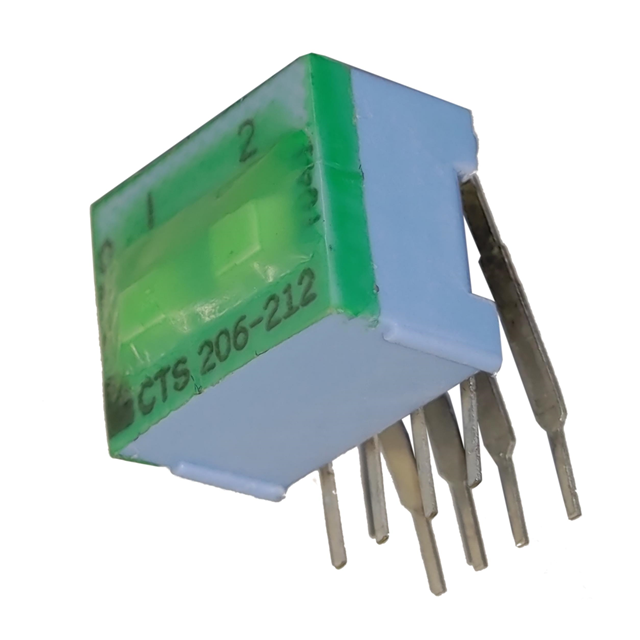 CTS Electrocomponents 206-212RAST electronic component product image