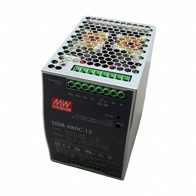 MEAN WELL USA Inc. DDR-480C-12 electronic component product image