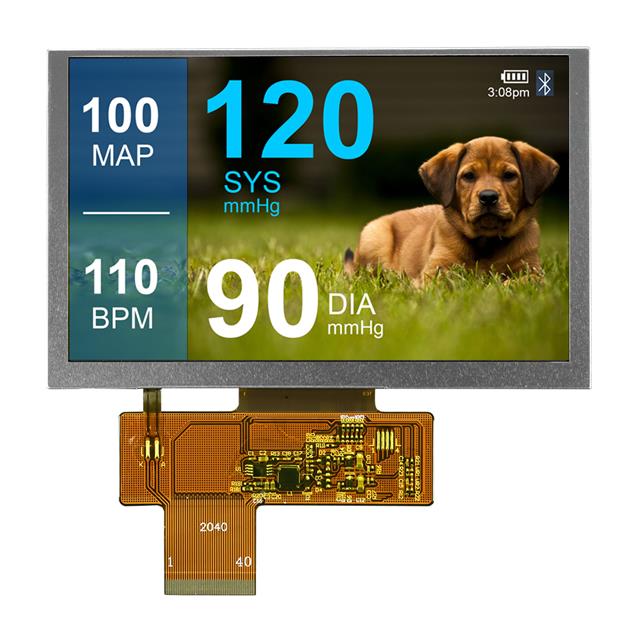 Newhaven Display Intl NHD-5.0-800480TF-ASXN electronic component product image