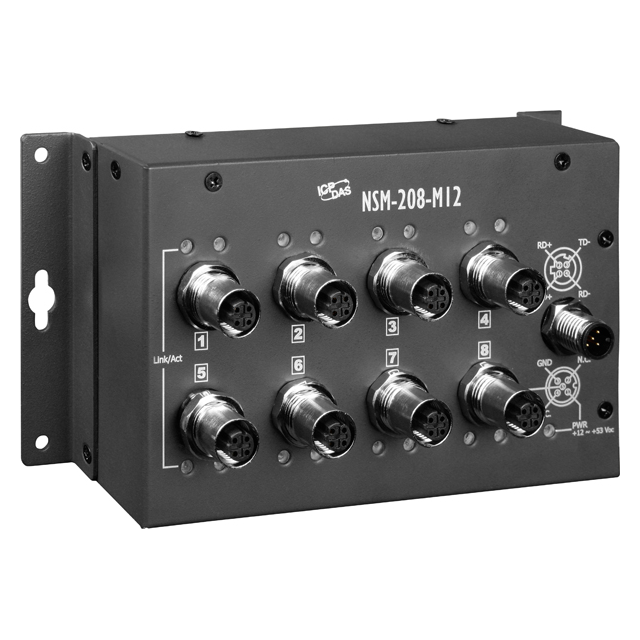 ICP DAS USA INC NSM-208-M12 electronic component product image