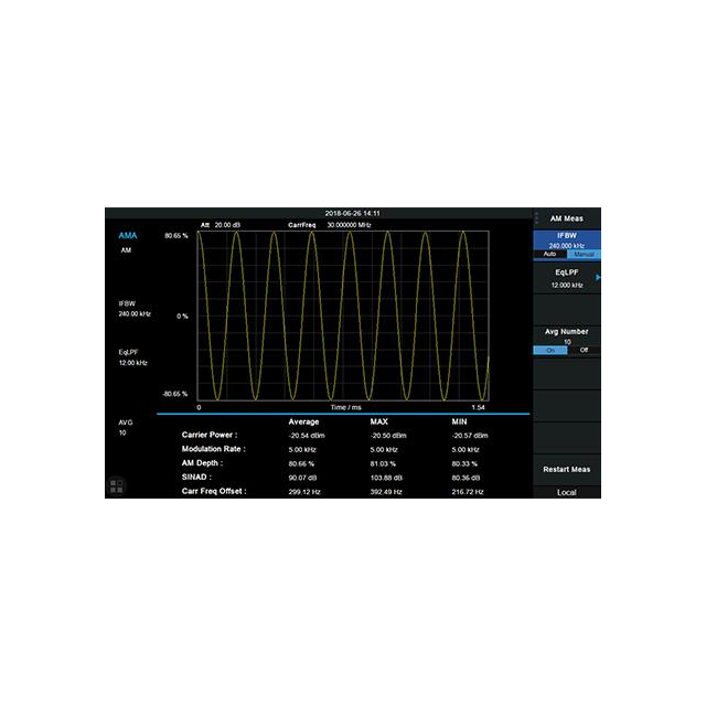 Siglent Technologies NA, Inc. SSA3000XP-AMA electronic component product image