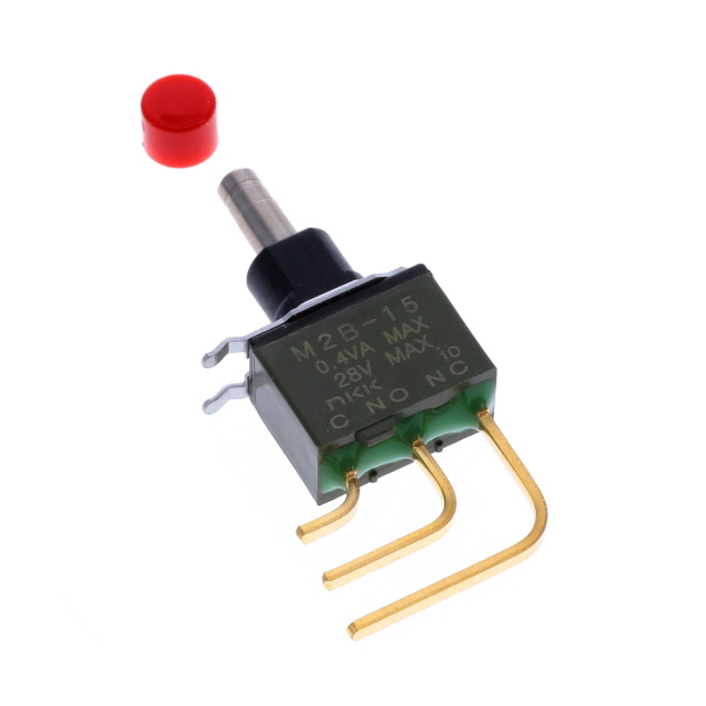 NKK Switches M2B15AA5G40-FC electronic component product image
