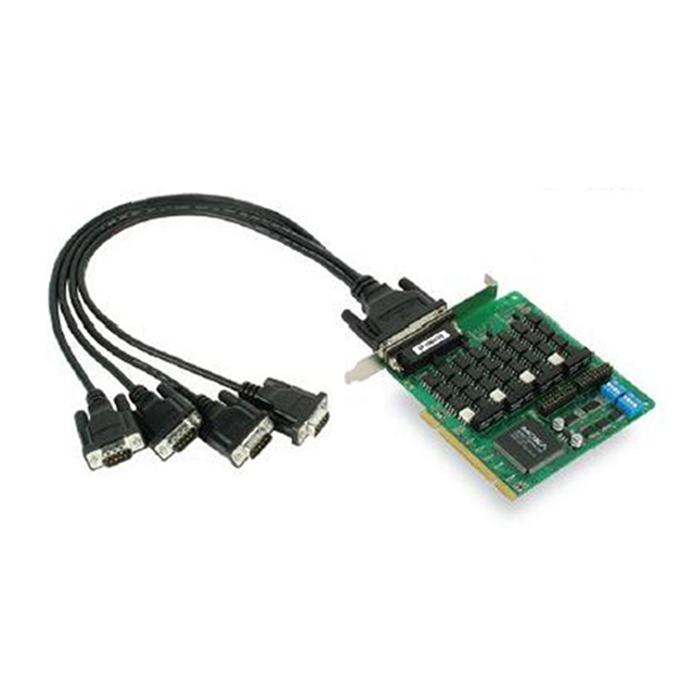 Moxa CP-134U-I-DB9M electronic component product image
