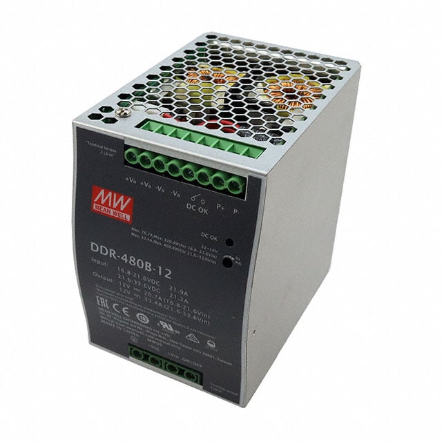 MEAN WELL USA Inc. DDR-480B-12 electronic component product image