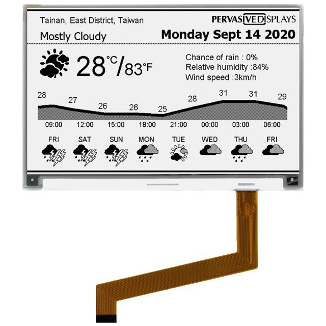 Pervasive Displays E2741CS0B2 electronic component product image