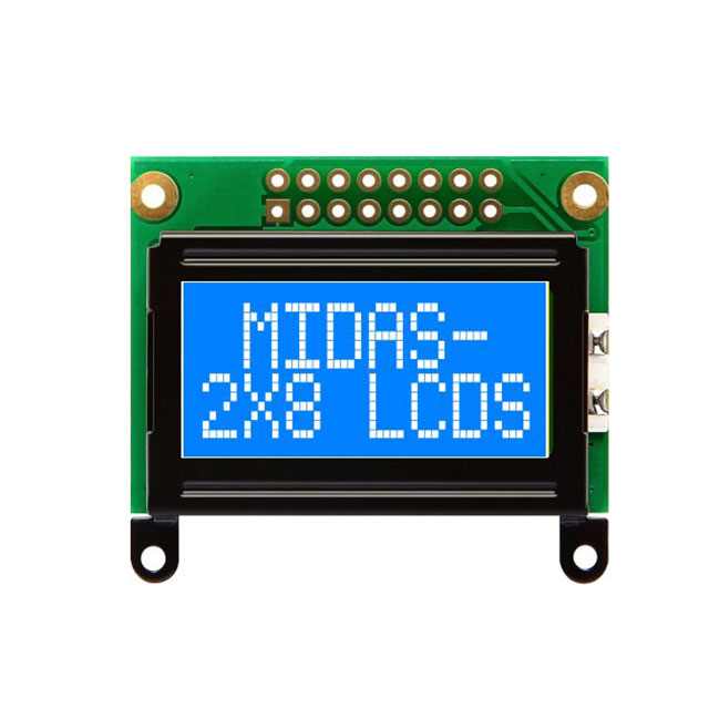 Midas Displays MC20805B6W-BNMLW-V2 electronic component product image