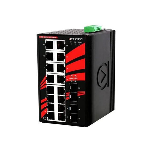 Antaira Technologies LNX-2004G-SFP-T electronic component product image