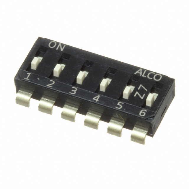 TE Connectivity ALCOSWITCH Switches EDS06SNNNTU04Q electronic component product image