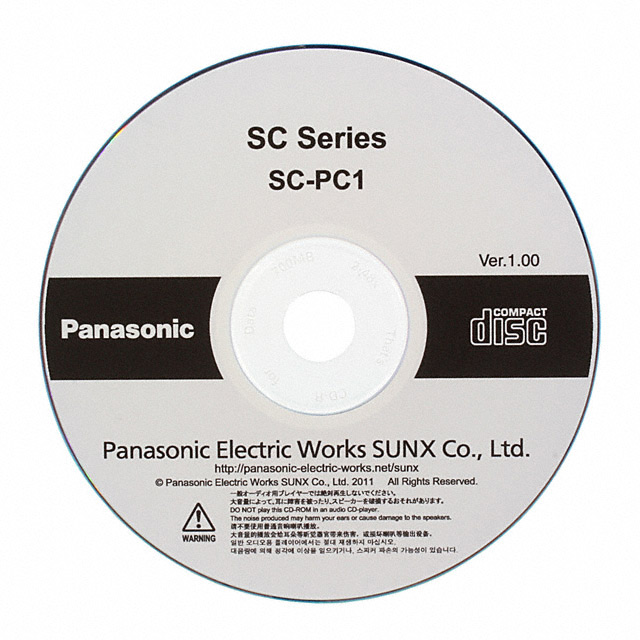 Panasonic Industrial Automation Sales SC-PC1 electronic component product image