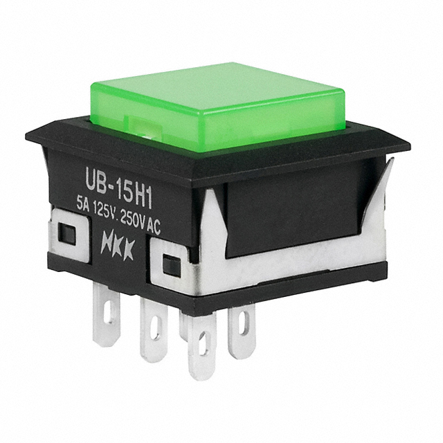 NKK Switches UB15KKW015F-FB electronic component product image