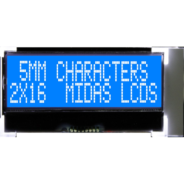 Midas Displays MCCOG21605D6W-BNMLWI electronic component product image