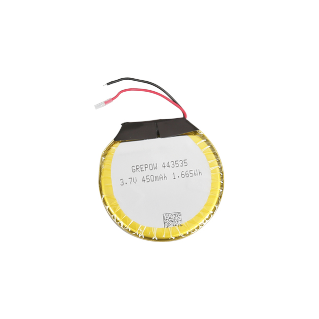 Grepow Inc. GRP443535-1C-3.7V-450MAH WITH PCM electronic component product image