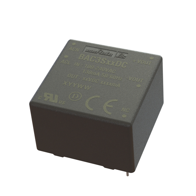 Murata Power Solutions Inc. BAC3S24DC electronic component product image