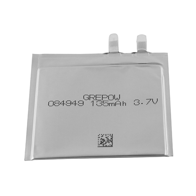 Grepow Inc. GRP084949-3.7V-135MAH electronic component product image