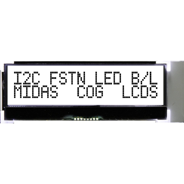 Midas Displays MCCOG21605B6W-FPTLWI electronic component product image