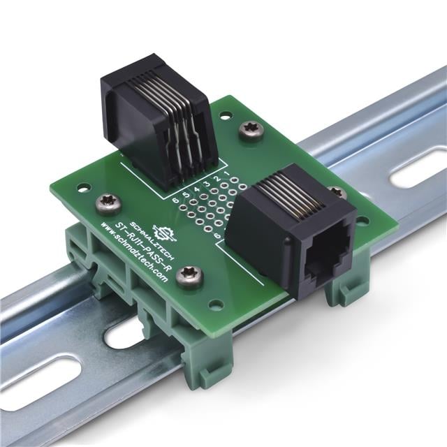 SchmalzTech, LLC ST-RJ11-PASS-R-DIN electronic component product image