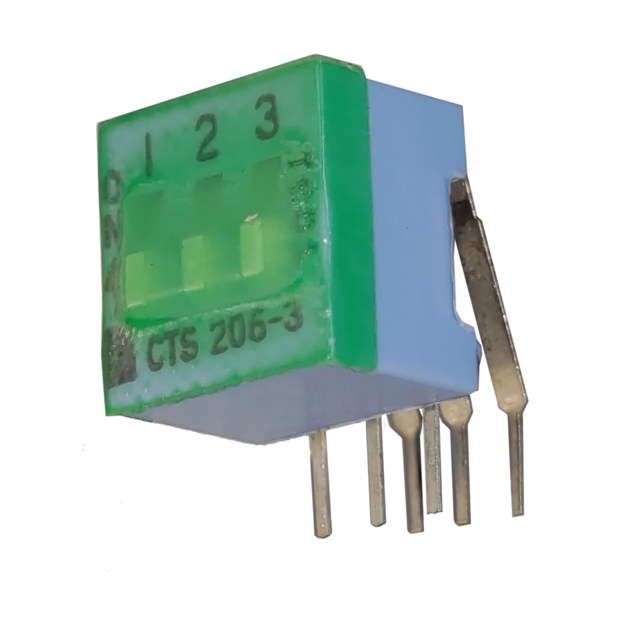 CTS Electrocomponents 206-3RAST electronic component product image