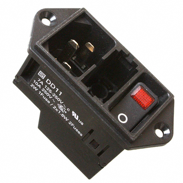 SCHURTER Inc. DD11.0123.1111 electronic component product image