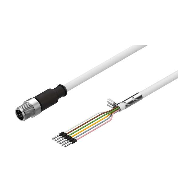 Festo Corporation NEBM-SM12G8-E-1.5-Q5-LE6 electronic component product image