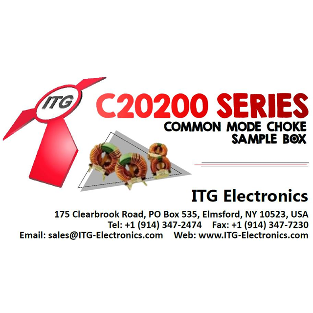 ITG Electronics, Inc. C20200 SERIES SAMPLES KITS electronic component product image