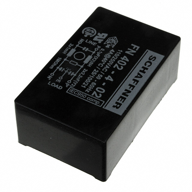 TE Connectivity Schaffner FN402-4-02 electronic component product image