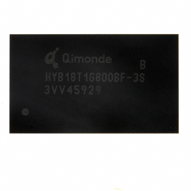 Qimonda HYB18T1G800BF-3S electronic component product image