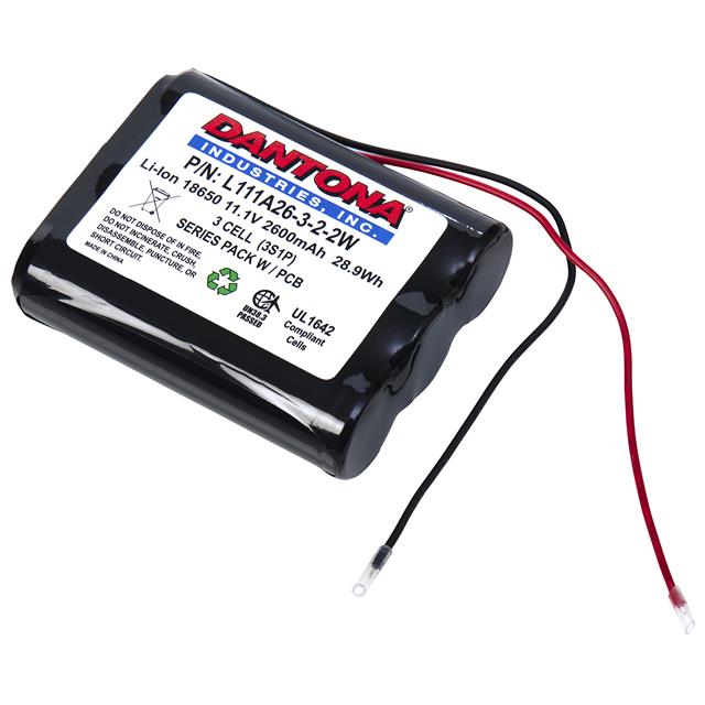 Dantona Industries L111A26-3-2-2W electronic component product image