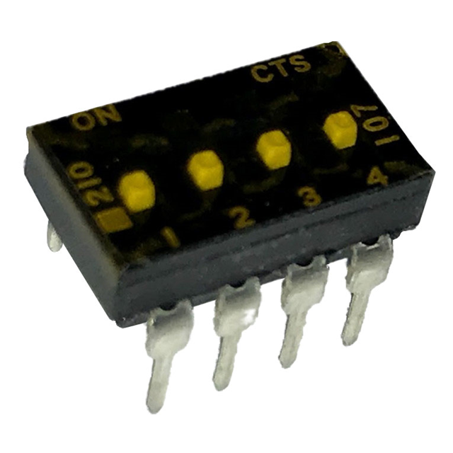 CTS Electrocomponents 210-4MSTFD electronic component product image