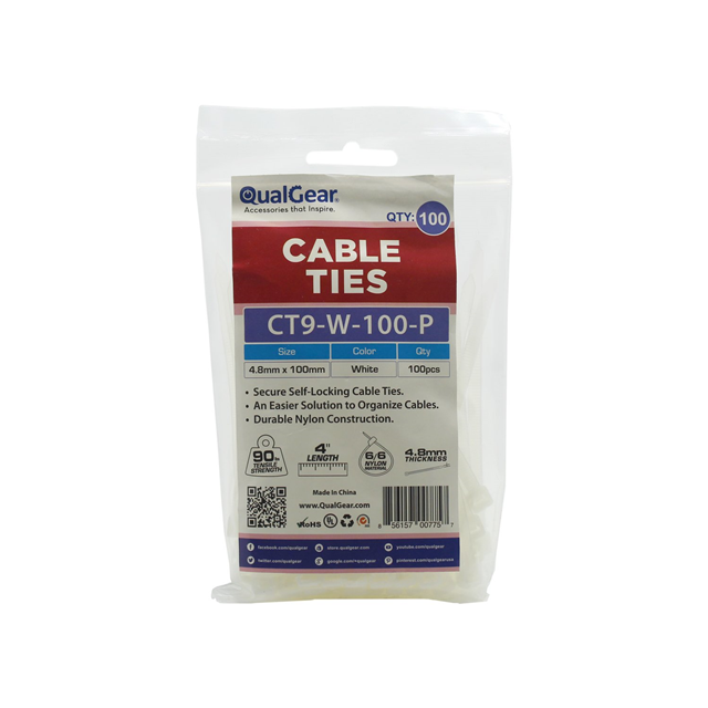 QualGear CT9-W-100-P electronic component product image