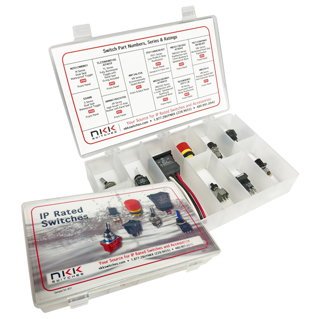 NKK Switches KIT31-IP RATED SWITCHES electronic component product image