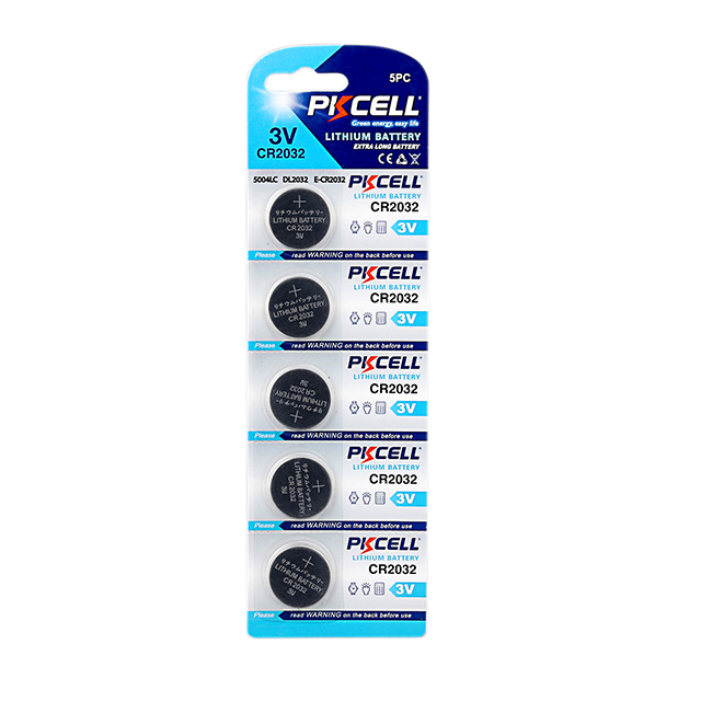 PKCELL CR2032-5B electronic component product image