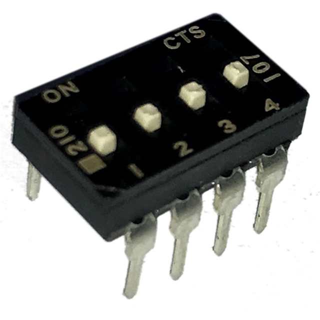 CTS Electrocomponents 210-4MSFD electronic component product image