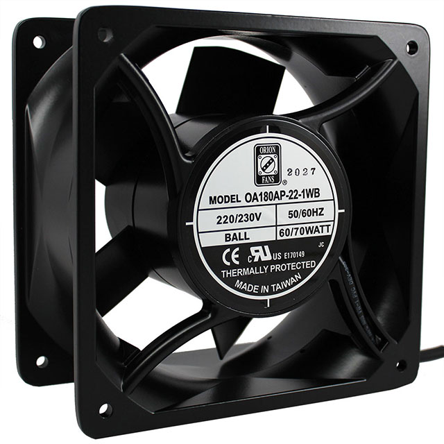 Orion Fans OA180AP-22-1WB electronic component product image