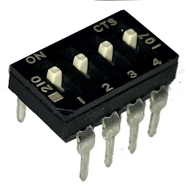 CTS Electrocomponents 210-4ESD electronic component product image