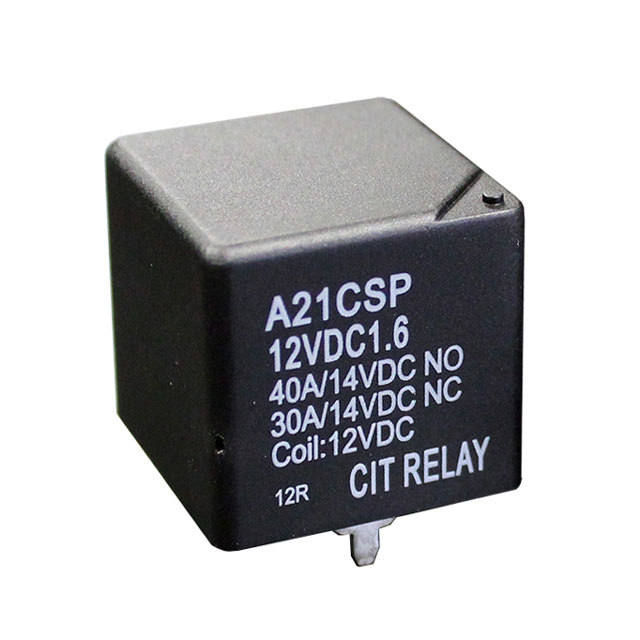 CIT Relay and Switch A21CSP12VDC1.6 electronic component product image