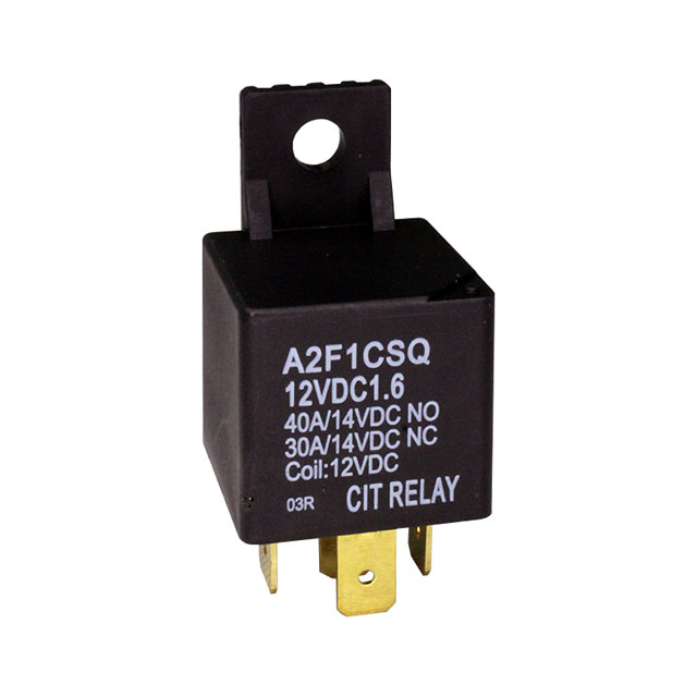 CIT Relay and Switch A2F1CSQ12VDC1.6 electronic component product image