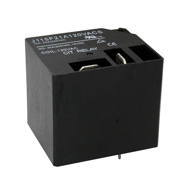CIT Relay and Switch J115F21A120VACS electronic component product image