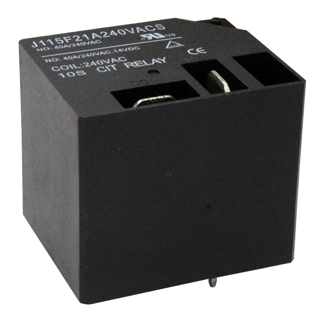 CIT Relay and Switch J115F21A240VACS electronic component product image