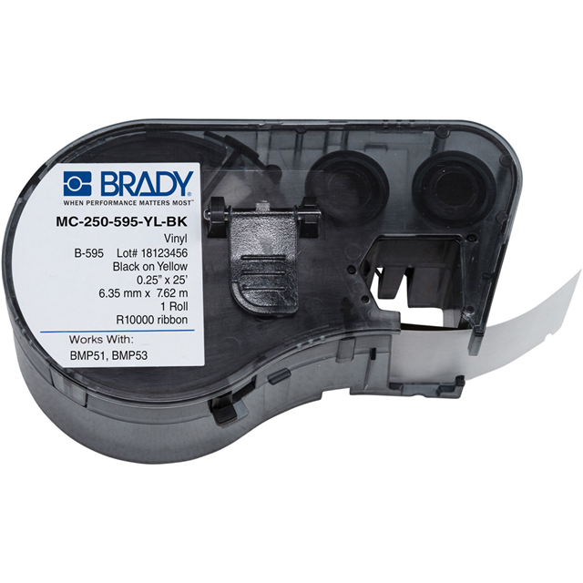 Brady Corporation MC-250-595-YL-BK electronic component product image
