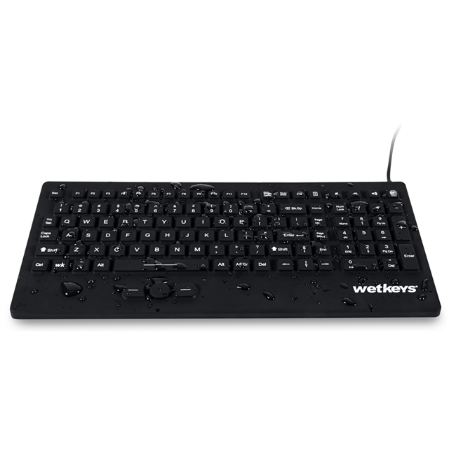 WetKeys Washable Keyboards KBWKRC105SPI-BK electronic component product image