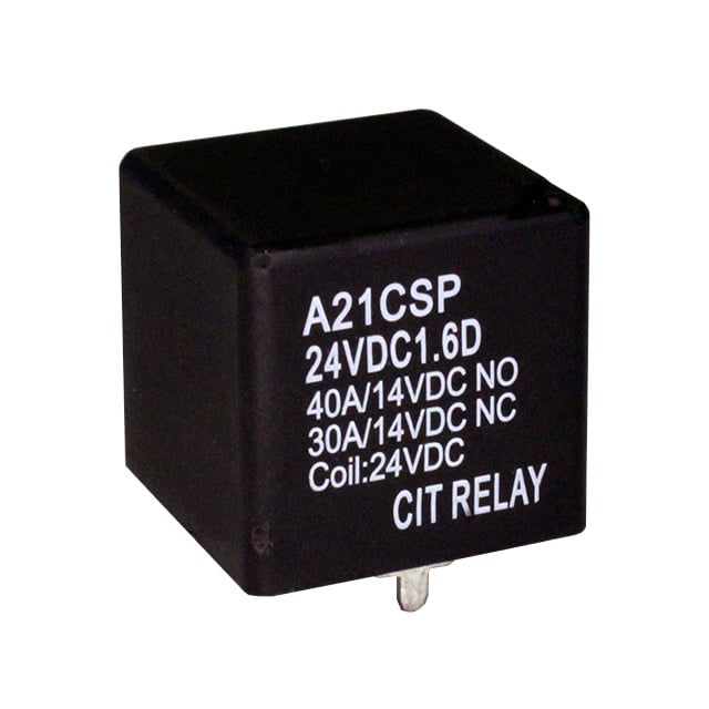 CIT Relay and Switch A21CSP24VDC1.6D electronic component product image