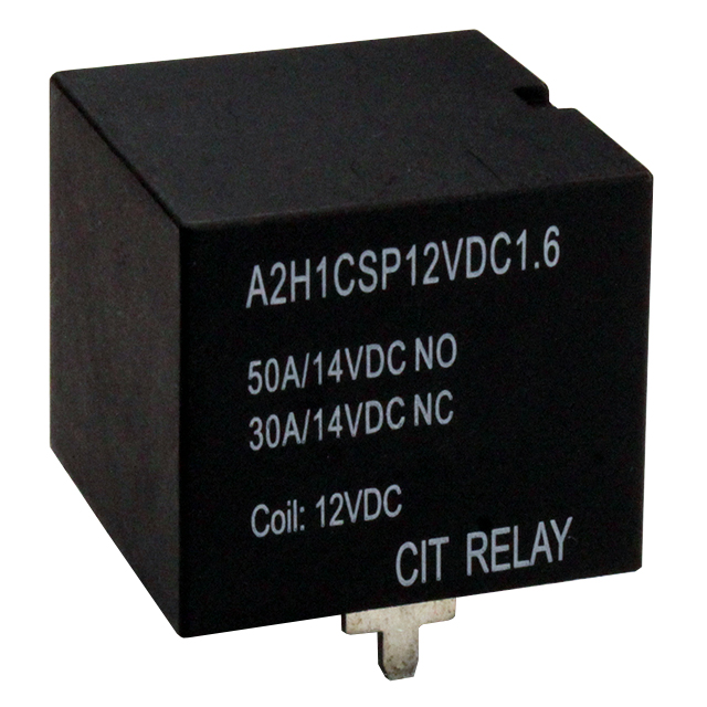CIT Relay and Switch A2H1CSP12VDC1.6 electronic component product image