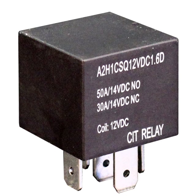 CIT Relay and Switch A2H1CSQ12VDC1.6D electronic component product image