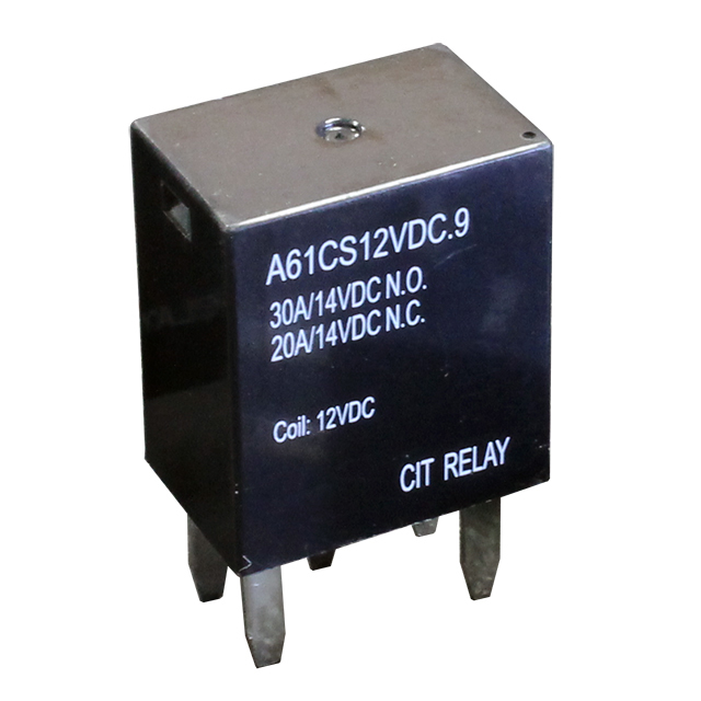 CIT Relay and Switch A61CS12VDC.9 electronic component product image