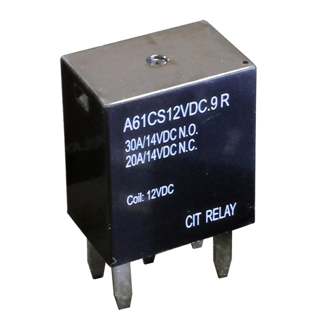 CIT Relay and Switch A61CS12VDC.9R electronic component product image