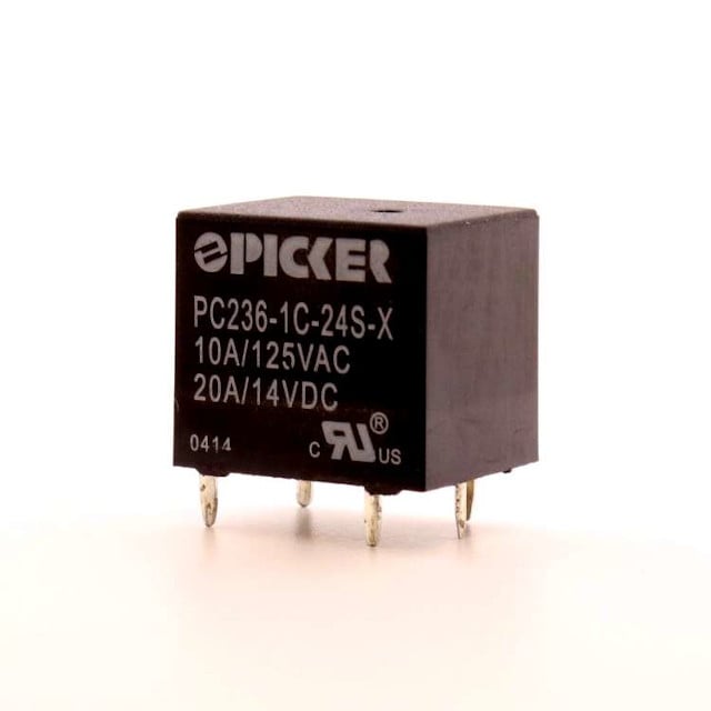 Picker Components PC236-1C-24S-X electronic component product image