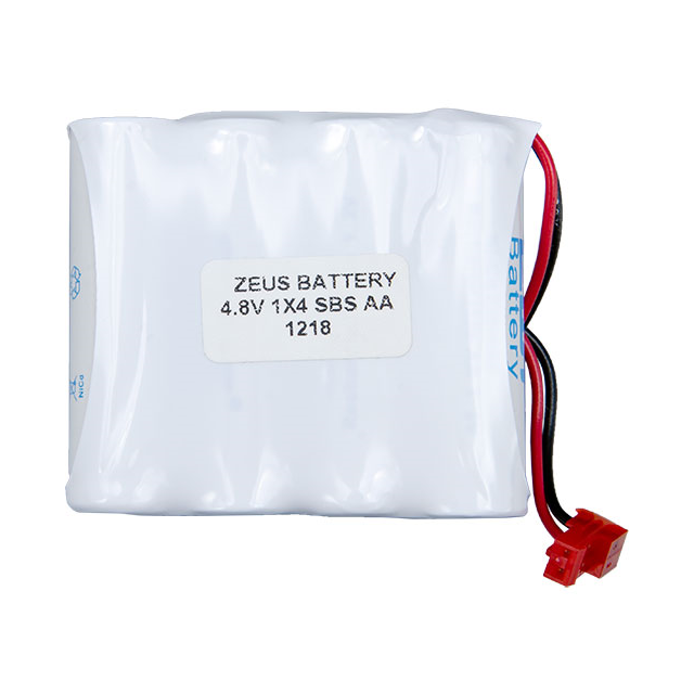 ZEUS Battery Products ZB4.8V1X4SBSAA electronic component product image