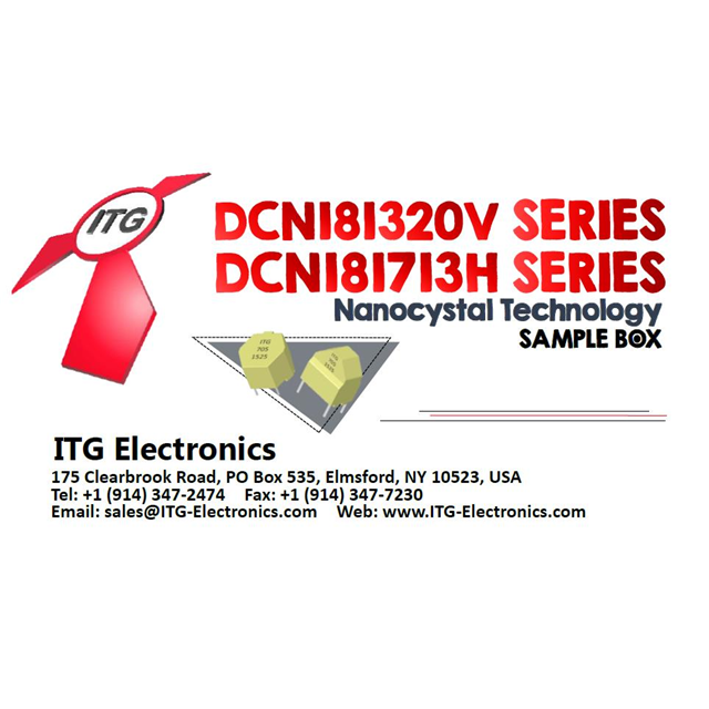 ITG Electronics, Inc. DCN SERIES SAMPLES KITS electronic component product image